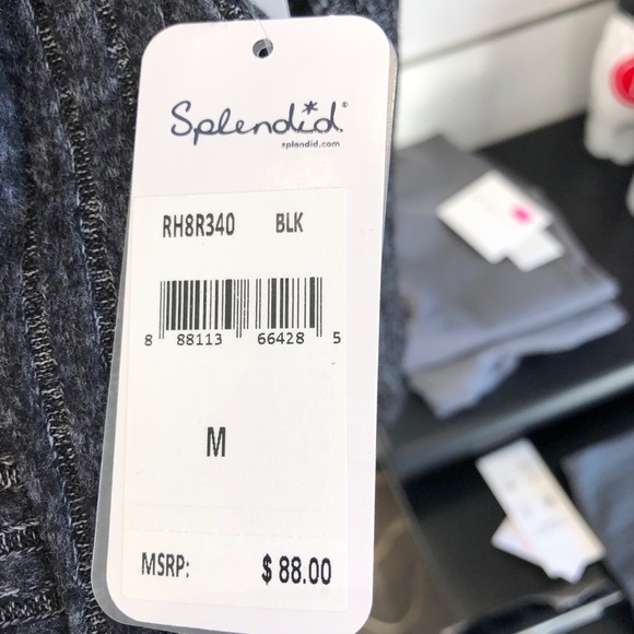 Splendid Athletic Knot Open Back Top - Picture 6 of 6